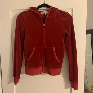 Juicy Couture velour tracksuit top Y2K
